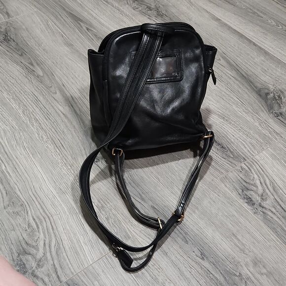 Y2K Black Etienne Aigner Backpack Sling Bag main image 7